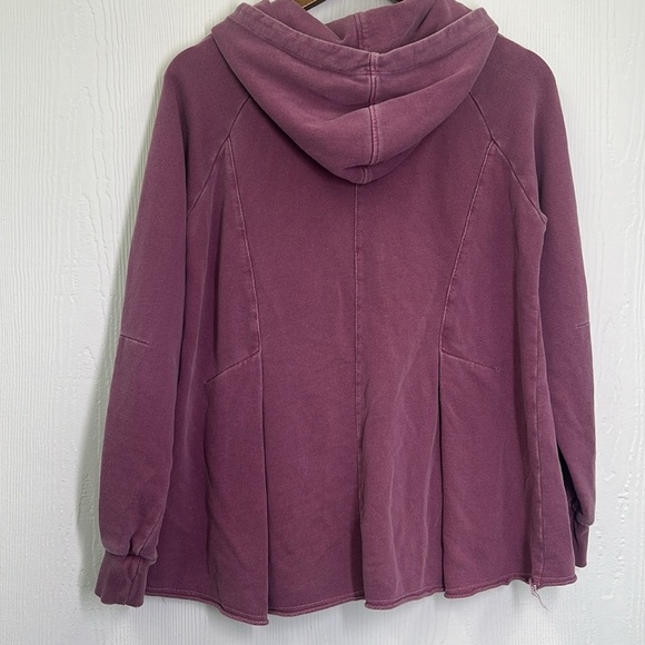 Anthropologie - Pilcro And The Letter Press Flynn Rose Pink Lightweight Hoodie M - Picture 13 of 15